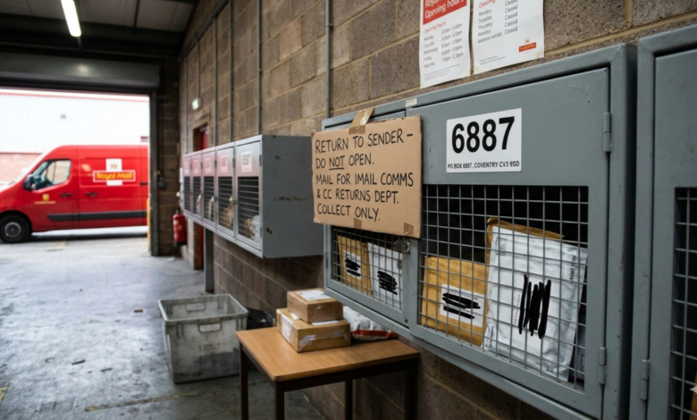 PO Box 6887 Coventry