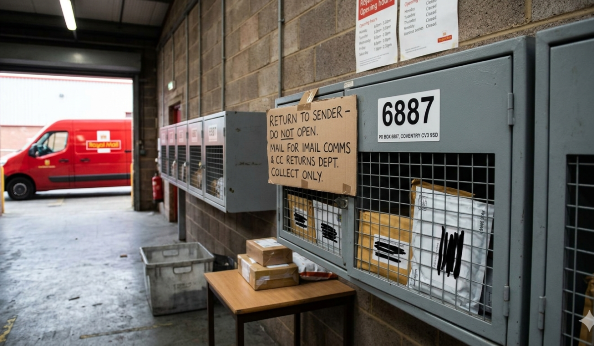 PO Box 6887 Coventry