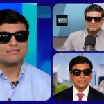 why does Comfortably Smug wear sunglasses